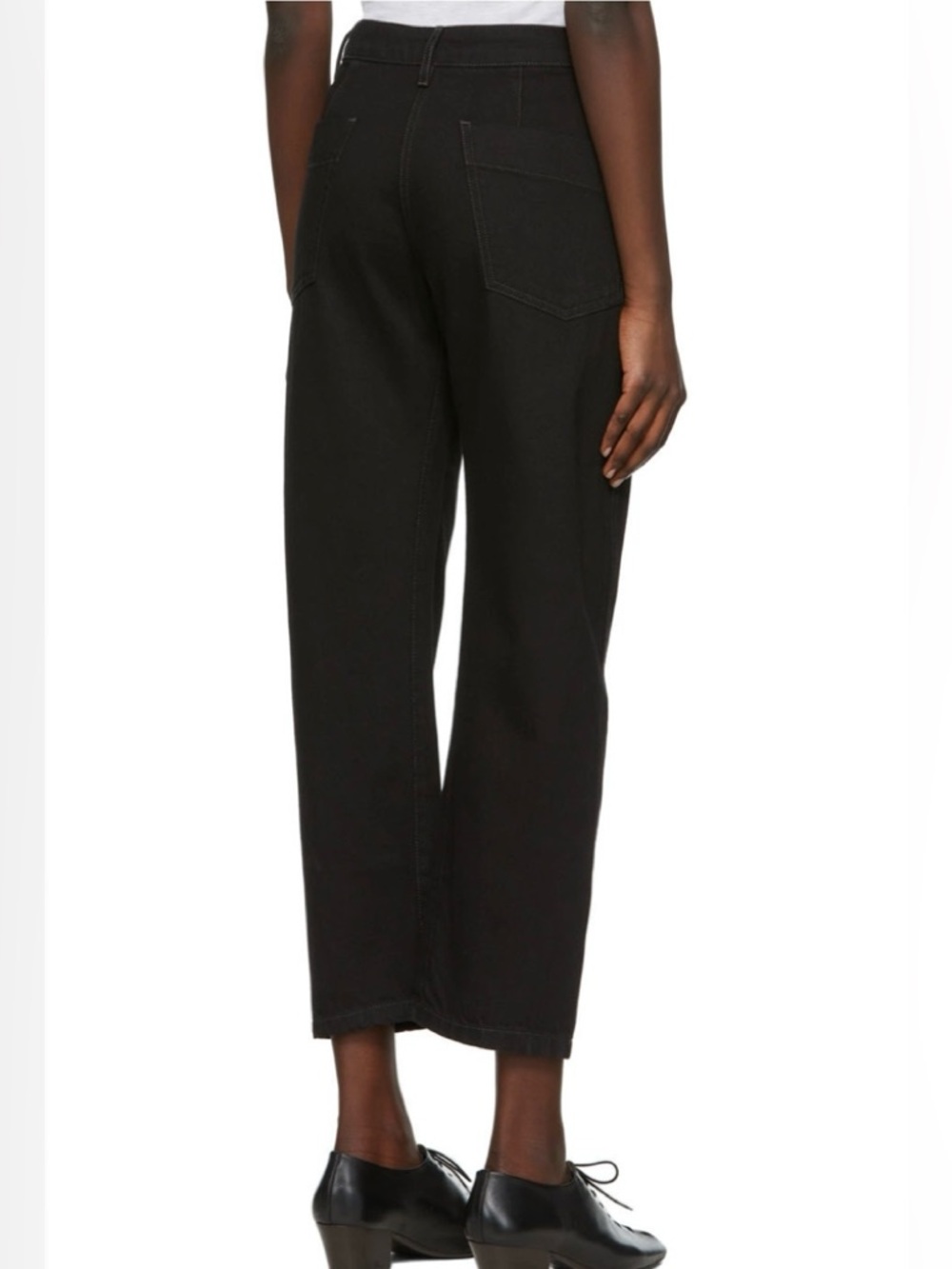 Lemaire Black Twisted Jeans. Size 34 - Picture 3 of 6